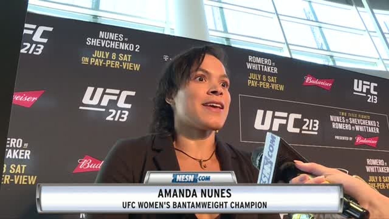 Amanda Nunes Confident For Valentina Shevchenko Rematch