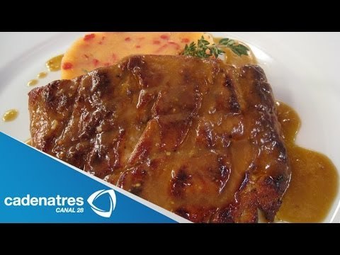 Receta para preparar carne de res con salsa de tamarindo. Salsa de tamarindo / Carne en salsa