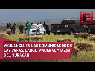 Realizan operativo de vigilancia en Madera, Chihuahua, por enfrentamientos