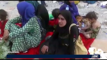 Irak-Bataille de Mossoul: les familles des membres de l'EI se cachent parmi les civils