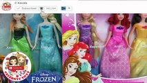 Disney Princess Doll Collection & Name That Princess Ariel Elsa Anna Rapunzel Belle Cinder