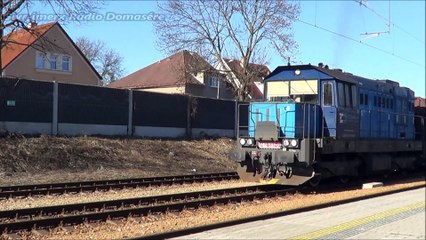 Vlaky Rokycany - leden - květen 2017