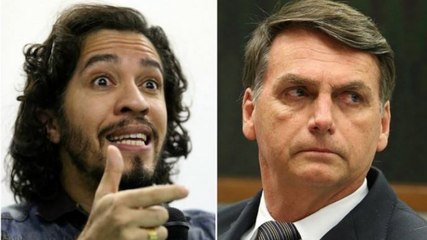 Jean Wylys provoca Bolsonaro e passa vergonha