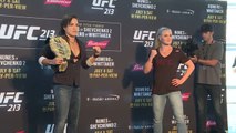 Amanda Nunes, Valentina Shevchenko Ready For Rematch At UFC 213