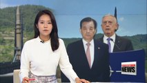 South Korea, U.S. defense chiefs discuss joint response against North Korea
