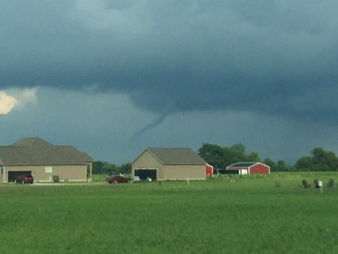 Funnel Cloud Spotted in Pickaway County, Ohio