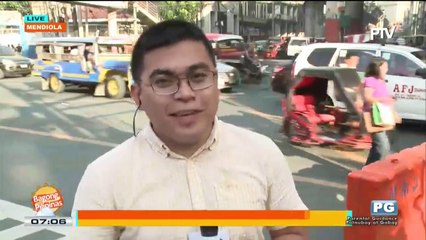 TRAFFIC UPDATE: Mendiola; Quezon Blvd