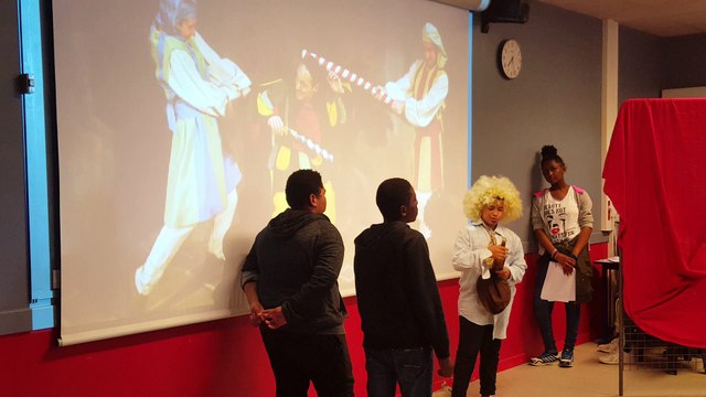 Anas, Ruben et Léon dans le Médecin malgré lui de Molière