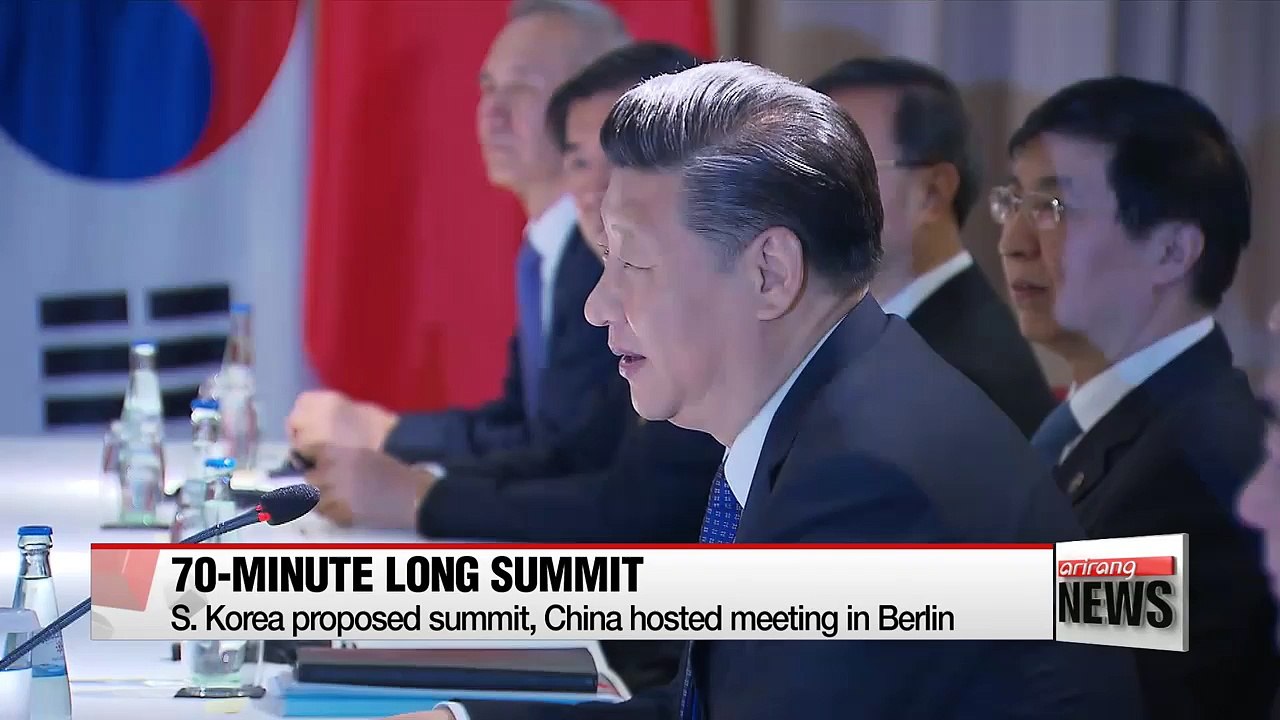 Chinese President Xi Jinping throws support for South Korean President Moon's drive for peace on Korean peninsula