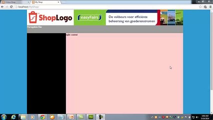 E-Commerce website in PHP & MySQL in Urdu-Hindi part 6 creating the menu