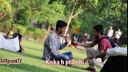 Pulling Bra From Hair Prank - AVRprankTV - Pranks in India