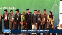 Pagkamit ng kaayusan at kapayapaan sa Mindanao, tiniyak ng pamahalaan