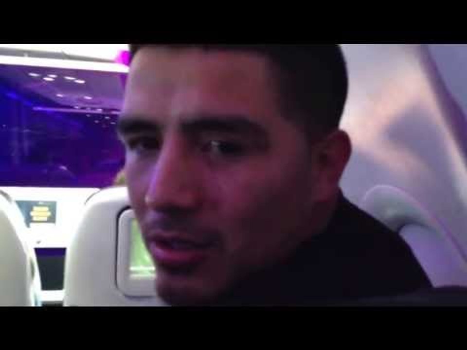 Brandon Rios First Interview on Plane Talks Manny Pacquiao Press Tour