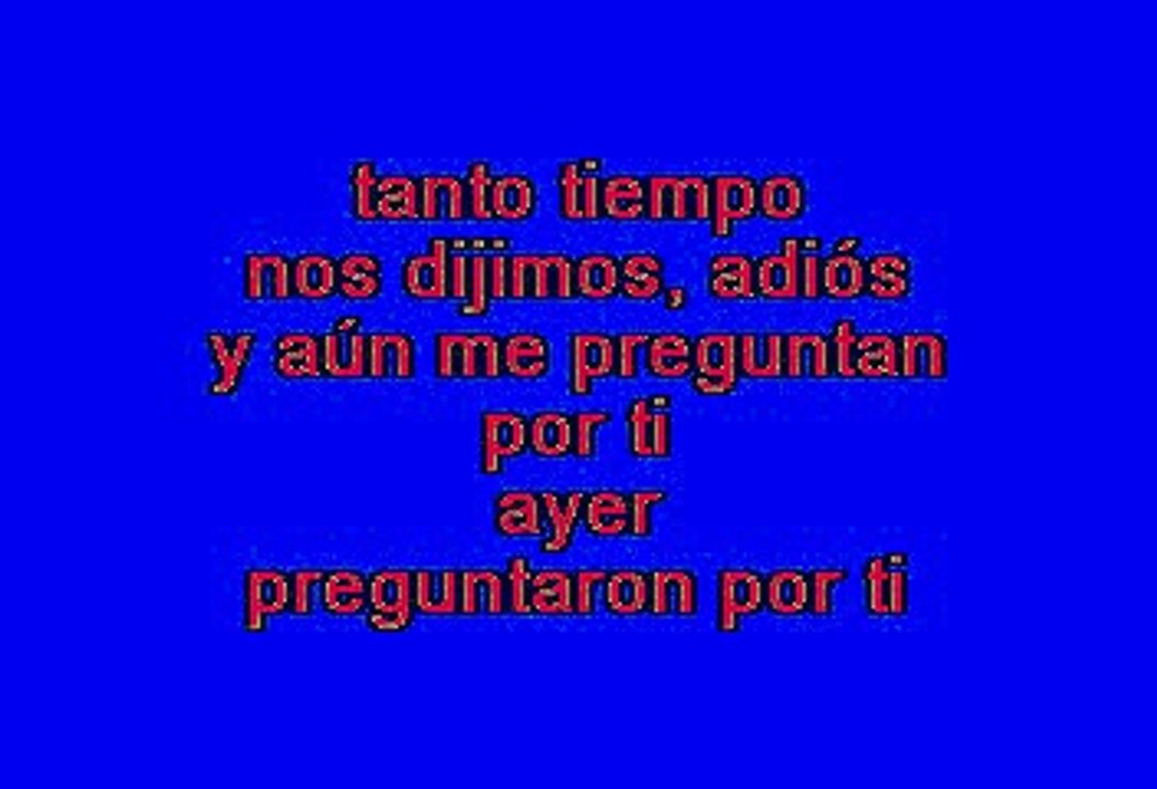 Los Angeles Negros - Ayer Preguntaron Por Ti (Karaoke)