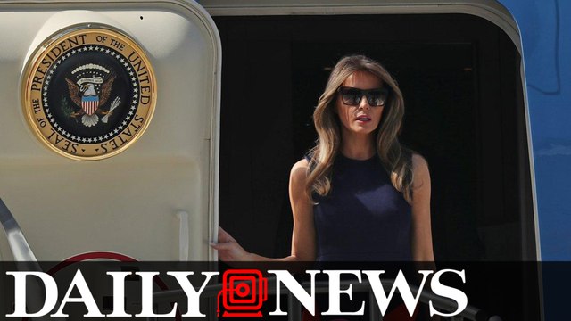 Melania Trump can’t leave hotel as G20 protests rage on