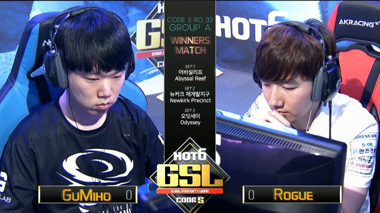 [TW]2017 GSL S3 Code S Ro.32 GroupA Match3：GuMiho(T)　v.s.　Rogue(Z)(Host：SoBaDRush & Hui)