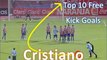 Cristiano Ronaldo Vs Lionel Messi ● Top 10 Free Kick Goals