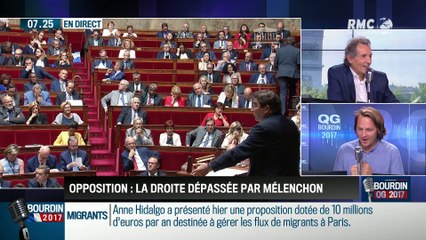 QG Bourdin 2017 : Opposition : La droite dépassée par Mélenchon – 07/07