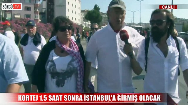 Sözcü ekibi Adalet Yürüyüşü'nü adım adım takip ediyor