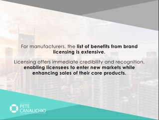 Why Do Manufacturers License Brands