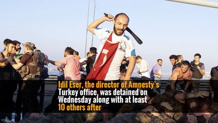 Turkey Detains a 2nd Amnesty International Leader