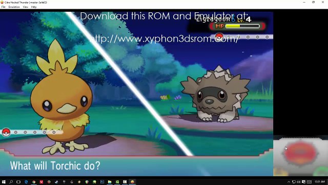 Pokémon Alpha Sapphire WIN10 Citra Emulator Gameplay PC GTX 1060