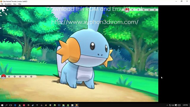 Pokémon Omega Ruby WIN10 Citra Emulator Gameplay PC GTX 1060