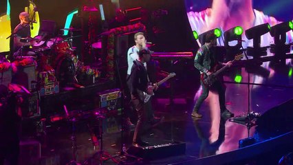 Shakira et Chris Martin au concert de Global Citizen à Hambourg