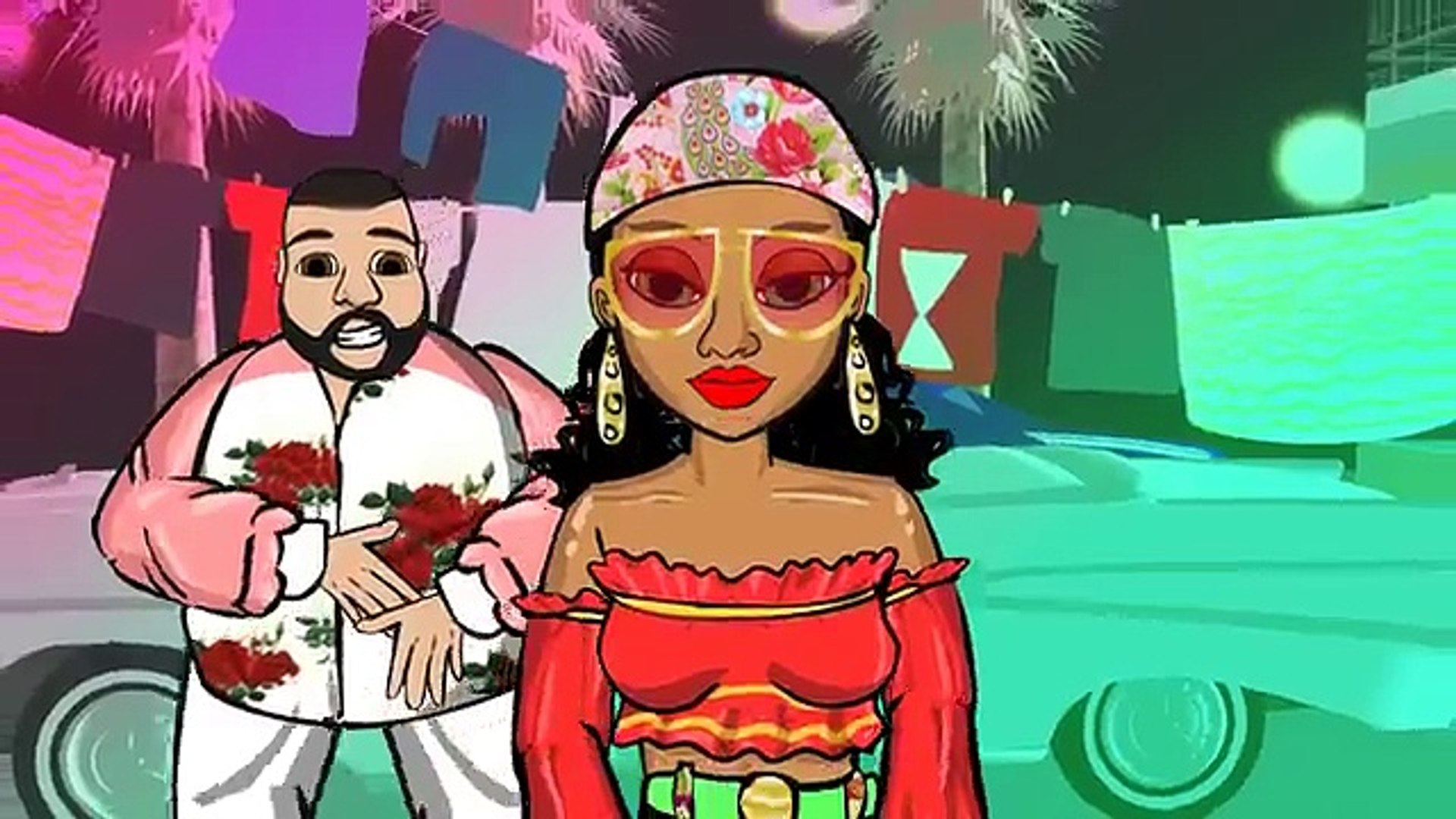 DJ Khaled ft. Rihanna - Wild Thoughts (CARTOON) - video Dailymotion