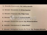 Takimi Rama-Basha - Ora News: Emrat e zv/kryeministrit dhe 6 ministrave teknikë