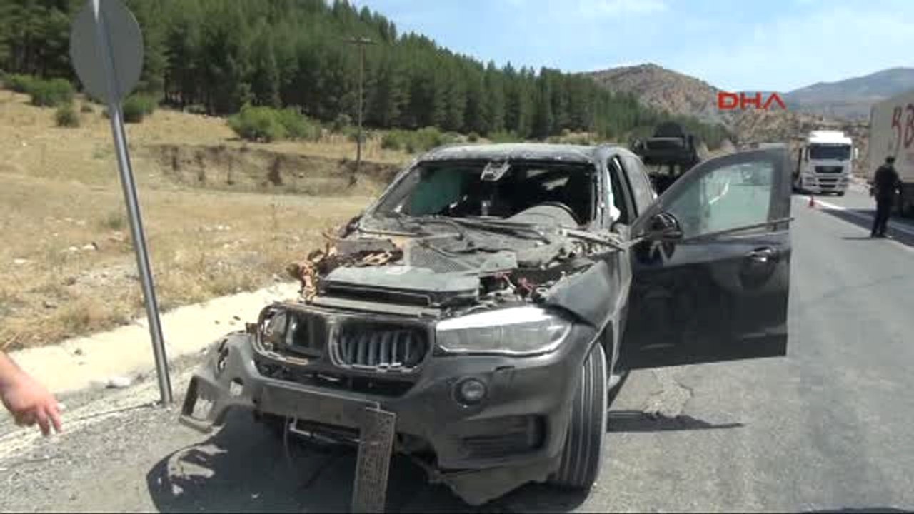 Siirt Baykan Kaymakamının Aracına Bombalı Saldırı