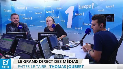 Thomas Joubert fait ses adieux au "Grand direct des médias"