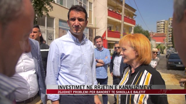 Investimet në rrjetin e kanalizimeve - News, Lajme - Vizion Plus