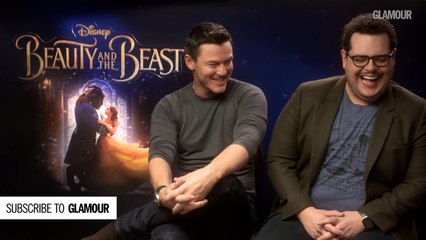 Luke Evans & Josh Gad Talk Bromance, Emma Watson Being the Perfect Role Model | Glamour UK