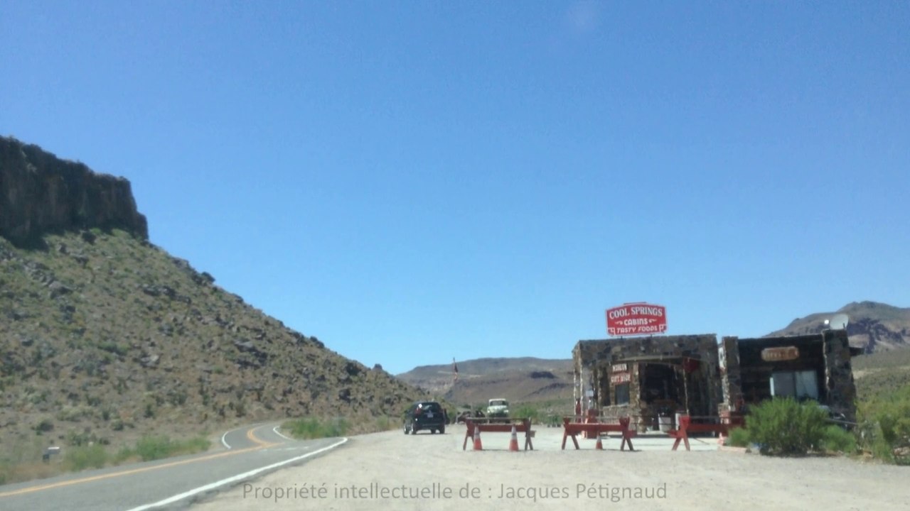 Route 66 - Oatman Road - Arizona - première partie