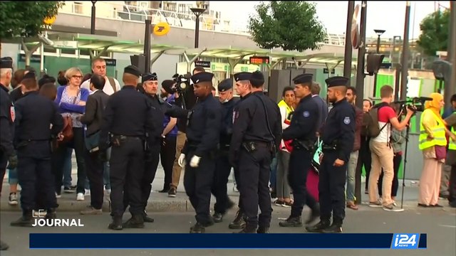 France: Evacuation du campement de migrants de la Porte de la Chapelle