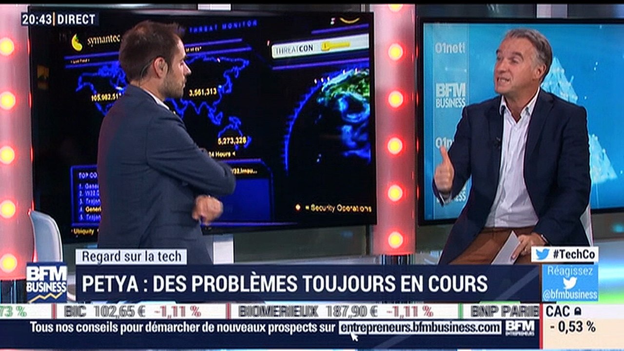 Regard sur la Tech: Petya, des problèmes toujours en cours - 06/07