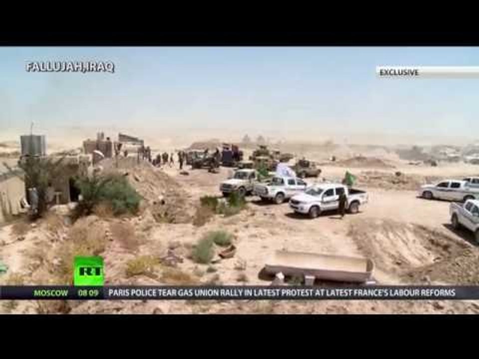 Iraqi forces slice through ISIS fortifications on all fronts around Fallujah