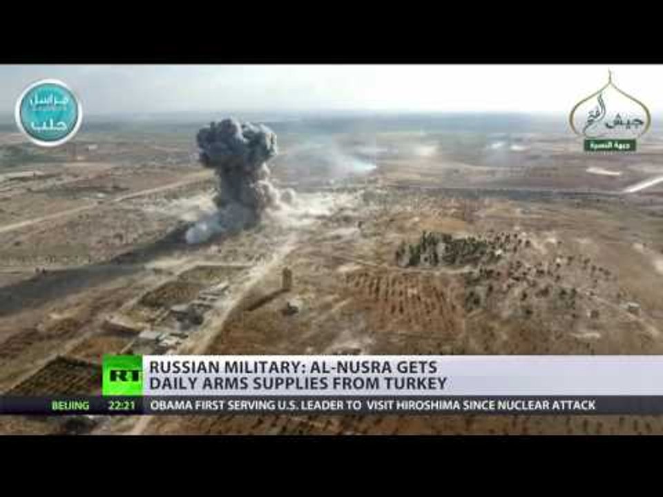 ‘Flow of trucks carrying weapons and ammunition from Turkey continues’ – Russian military