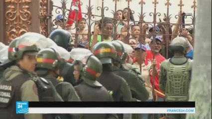 اقتحام حدائق البرلمان-فنزويلا