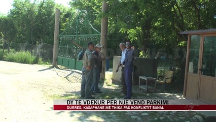 Dy të vdekur për një vend parkimi - News, Lajme - Vizion Plus