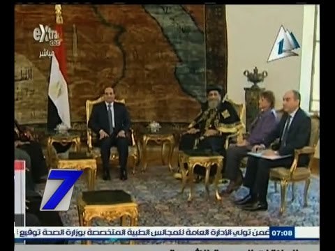 #السابعة | الحلقة الكاملة 12 يناير 2015 | لقاء السيسي مع رؤساء الأحزاب السياسية