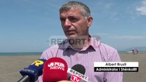 Report TV - Lezhë, nis pastrimi i plazhit të Tales,gati për pushuesit për 1 javë