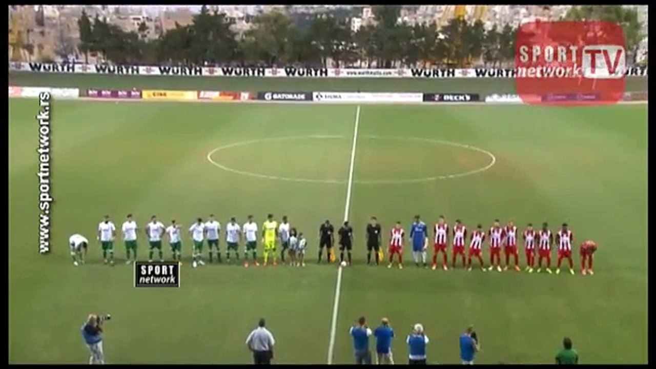 Floriana - Crvena zvezda 3:3 | Golovi, 06.07.2017.