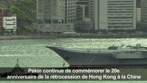 Chine: le porte-avions Liaoning pour la 1e fois à Hong Kong