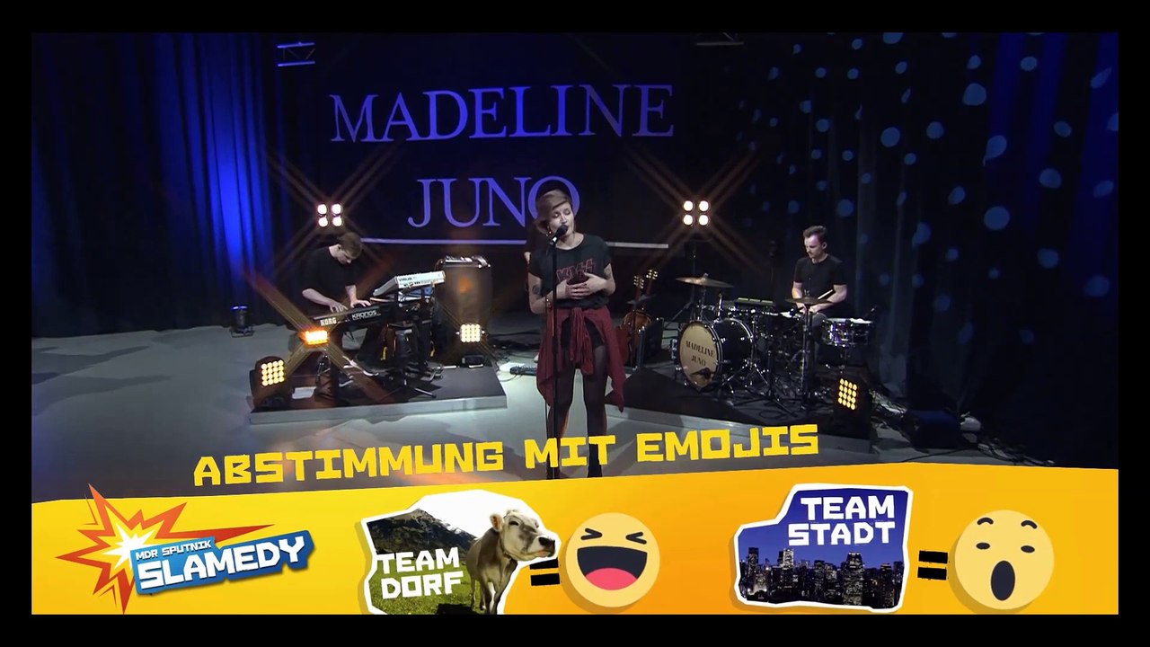 Madeline Juno bei MDR SLAMEDY 22/06/17