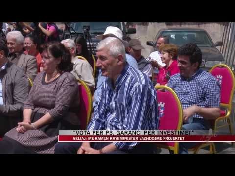 “Vota për PS, garanci për investimet” - News, Lajme - Vizion Plus