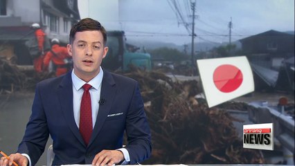 Torrential rain in Japan kills 6 and leaves 20 missing