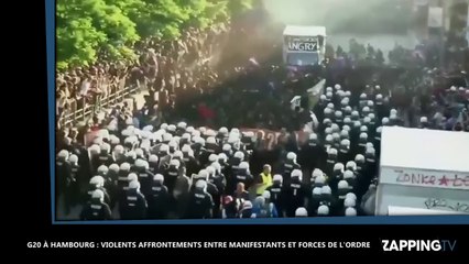 G20 à Hambourg : De violents affrontements font 76 policiers blessés (vidéo)