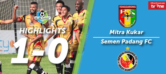 Highlight Liga 1 - Mitra Kukar vs Semen Padang FC (1-0)